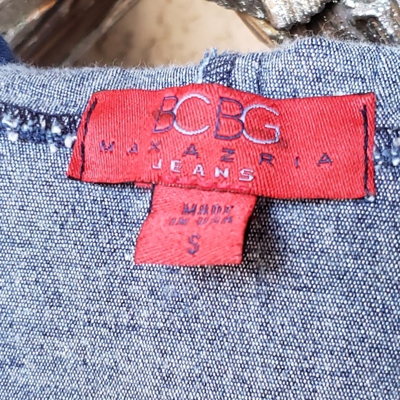 BCBG Maxazria Jean jacket with hoodie - Picture 2 of 6